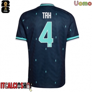 Germania Jonathan Tah #4 Seconda Maglia Mondiali 2026 Manica Corta